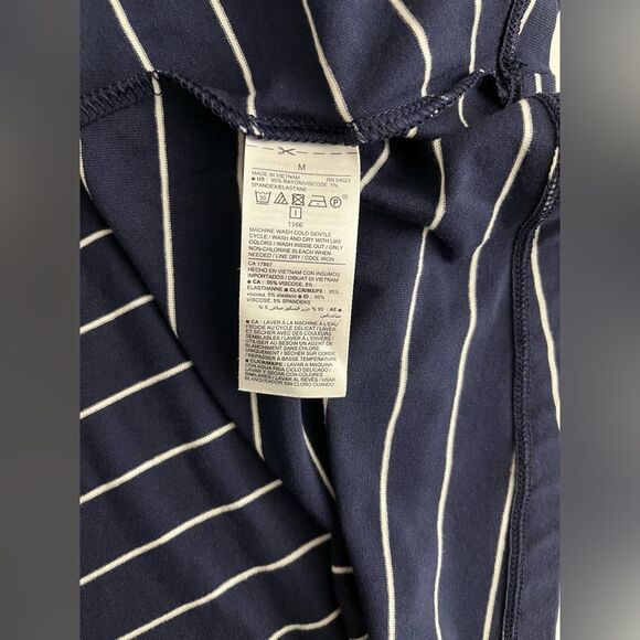 Old Navy Women’s shift Dress Striped Short Sleeve Round Neck Size M pullover - Picture 11 of 11